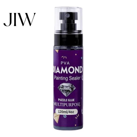 Künstlerisches Versiegelungsspray Diamond Art Sealer Spray, Schnelltrocknender Permanenter Transparenter Schutzkleber, Verbessert den Glanz Fixativ für Malerei für DIY