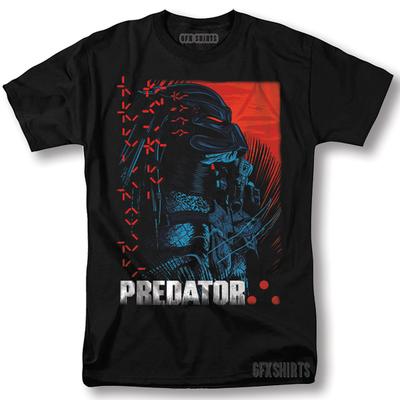 Predator Shirt Classic Movie Poster Vintage Graphic Design T-Shirt