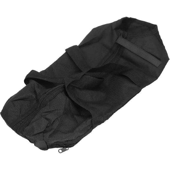 Cat Grooming Bag, Oxford Cloth Pet Bathing Restraint Bag with Front & Rear Zippers, Handles & Hanging Hook, 46x24cm Cat Restraint Bag for Bathing,
