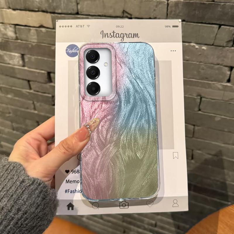 Verlauf Handyhülle Für iPhone 16 Pro Max Samsung A56 A16 S24 S25 Xiaomi Redmi Note 14 13 Pro 14C Huawei Honor 400 200 Lite Stoßfeste Hülle