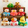 Christmas Learning Baby Seat Snowman Elk Capybara Baby Practice Seat Plush Sofa Gift