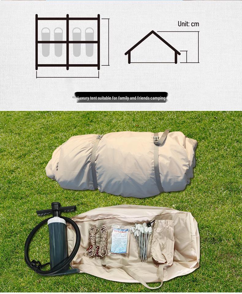 Thickened Automatic Inflatable Camping Tent for Outdoor Adventures