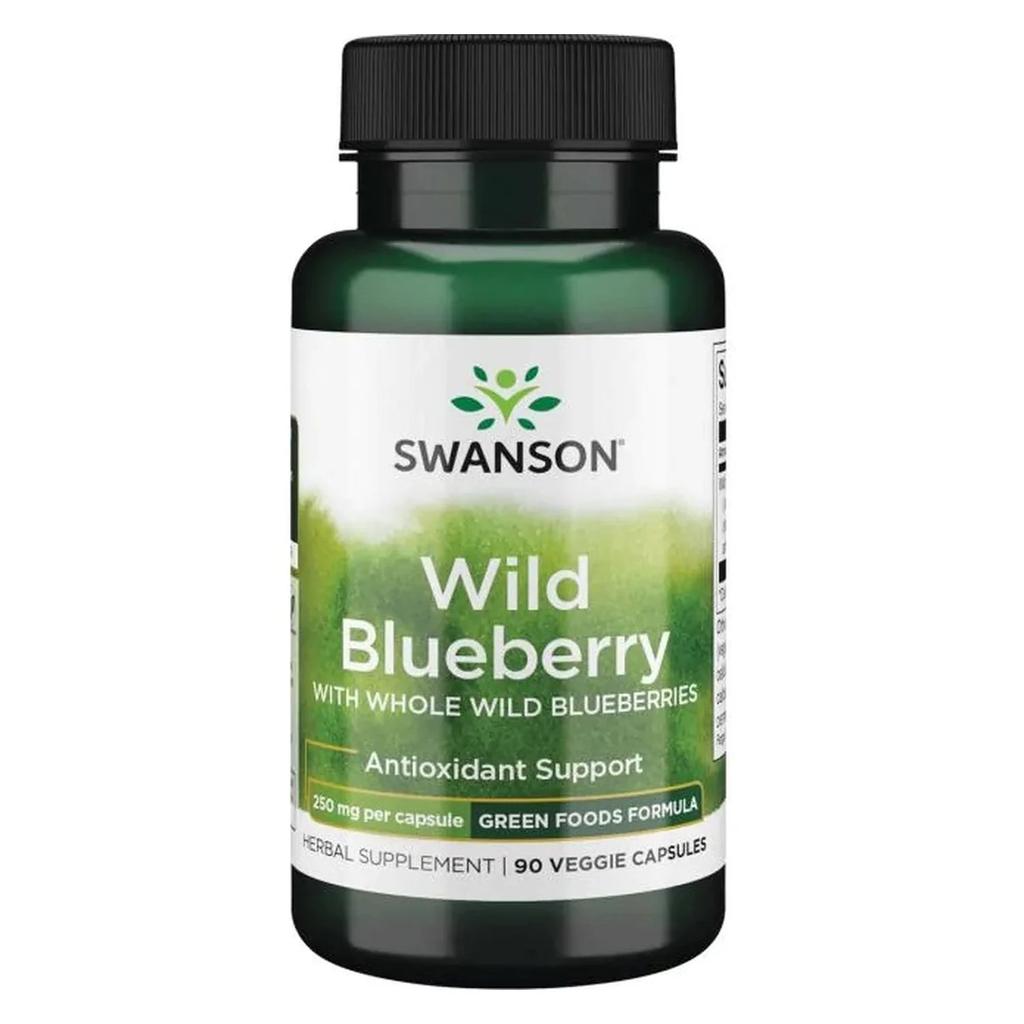Wild Blueberry, 250mg - 90 vcaps