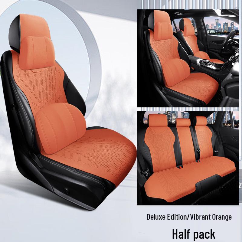 Universal Leopard 8 Breathable Seat Covers for 2025 Fangchengbao 5-Seater – All-Season Titanium 3 Cushions