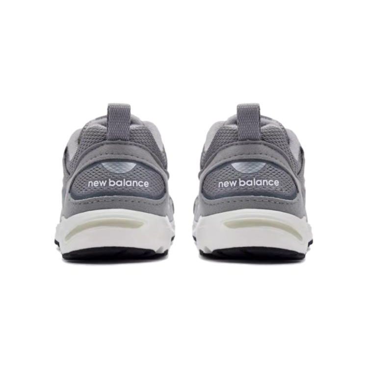 New Balance NB 878 Comfortable Durable Breathable Low-Top Walking Shoes Baby Shoes Gray White IV878MC1