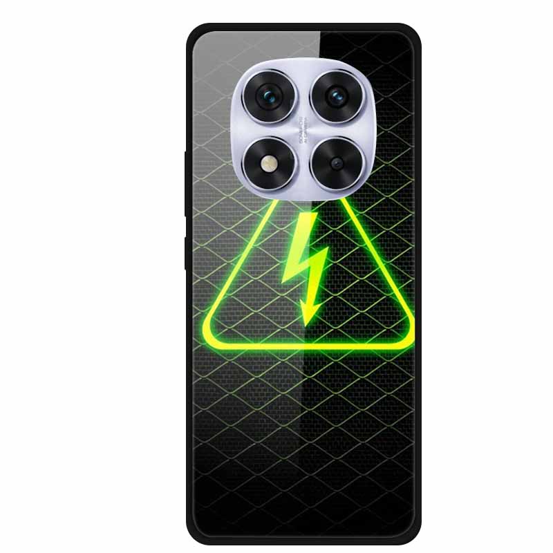 Hard Back Cover For Xiaomi Redmi Note 14 Pro 5G Case Soft Bumper Tempered Glass Case For Redmi Note 14 Pro 4G Case Note14 Pro