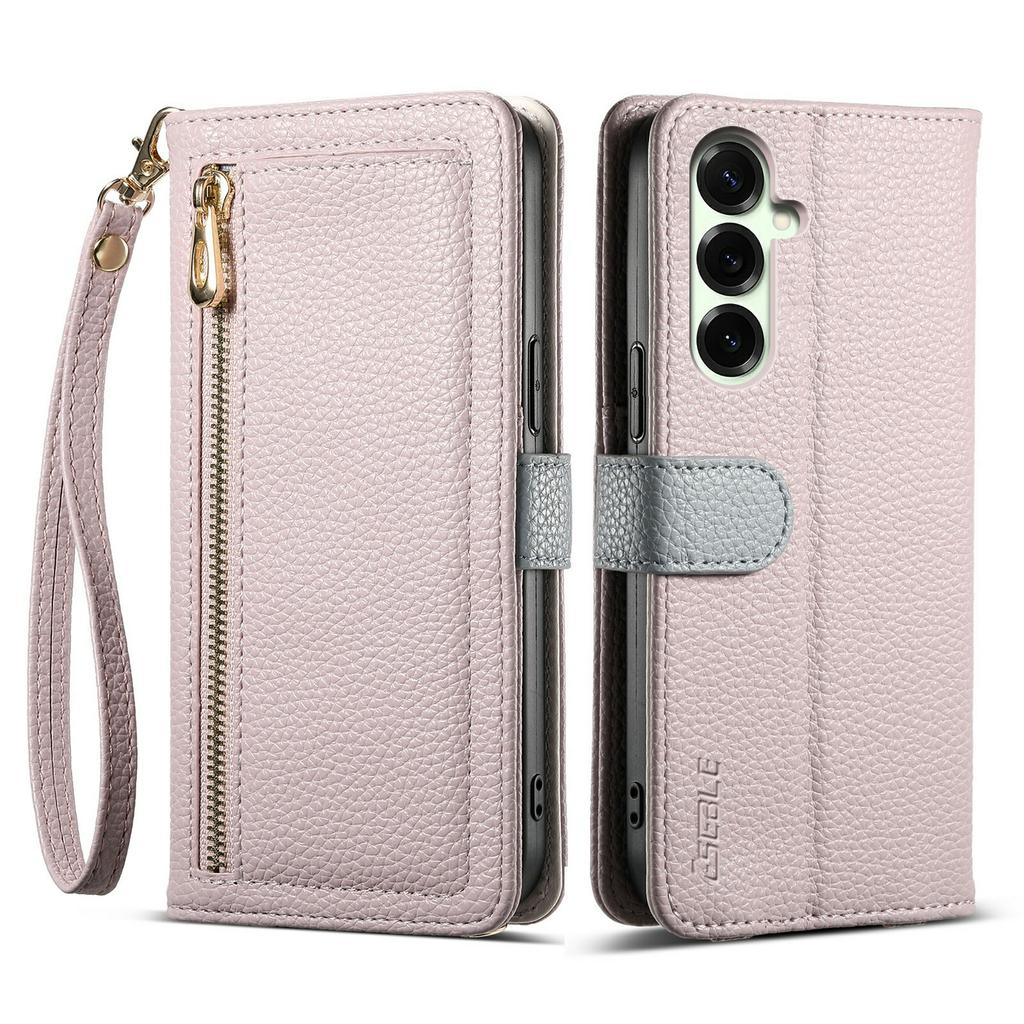 For Motorola Moto G77 5G/G67 5G Wallet Case PU Leather Phone Cover Litchi Texture