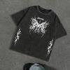 Men's Graphic Tees Shirt Unisex Cotton Oversized T-Shirt Short Sleeve Vintage Streetwear Casual Tee Top