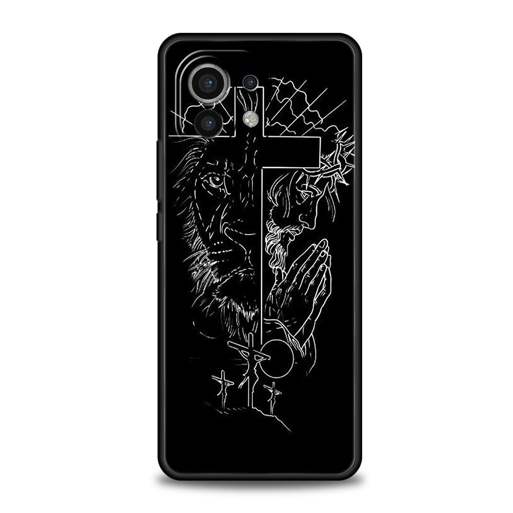 

Cross Pattern Element Design Phone Case Cover for Xiaomi Mi 17 15 14 13 12 11 Ultra 15T 14T 13T 12T 11T Pro Lite Soft TPU Shell Xiaomi 13T Pro