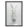 Plakat Uroczy Królik W Sweterku Plakat Uroczy Królik W Sweterku, 50X70 Cm, Bez Ramy, Płótno Premium Na Blejtramie
