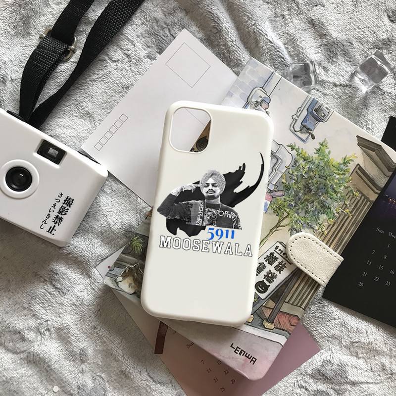 

Чехол для телефона Sidhu Moose Wala singer Candy Color для iPhone 6 7 8 11 12 13 s mini pro X XS XR MAX Plus iphone 13 promax