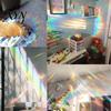 Removable Heat Control Film Sun Catcher Static Window Film, Flower Butterfly Self-Adhesive Glass Sticker, Decorative Privacy Screen for Windows Cling