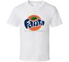 T-shirt Graphique Logo Soda Classique Fanta Orange