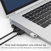 For Xiaomi Lenovo Macbook Pro 13 15 Air Pro Computer Accessories Usb C Hub 3.0 Type C 4 Port Multi Usb Splitter Otg Adapter