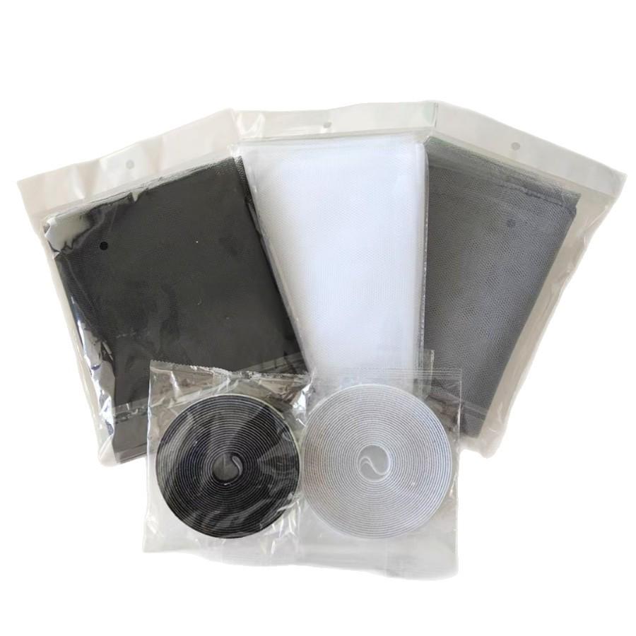 Heim-Polyester-Klettverschluss-Moskitonetz: Selbstklebendes, lochfreies Fensternetzvorhang