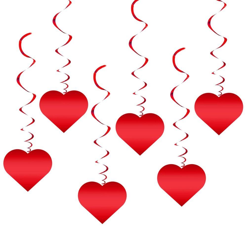Romantic Valentine's Day Love Pulling Decorations Party Supplies Love Flower Hanging Curtain DIY Wedding