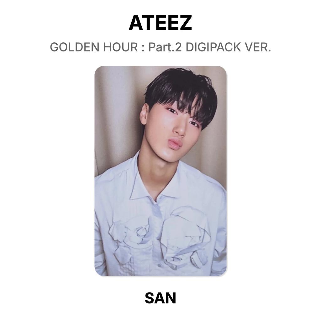 ATEEZ GOLDEN HOUR : Part.2 DIGIPACK VER. Official Photocard