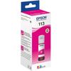 Cartouche d'encre - EPSON - 113 - Magenta - Pigment - Compatible EcoTank