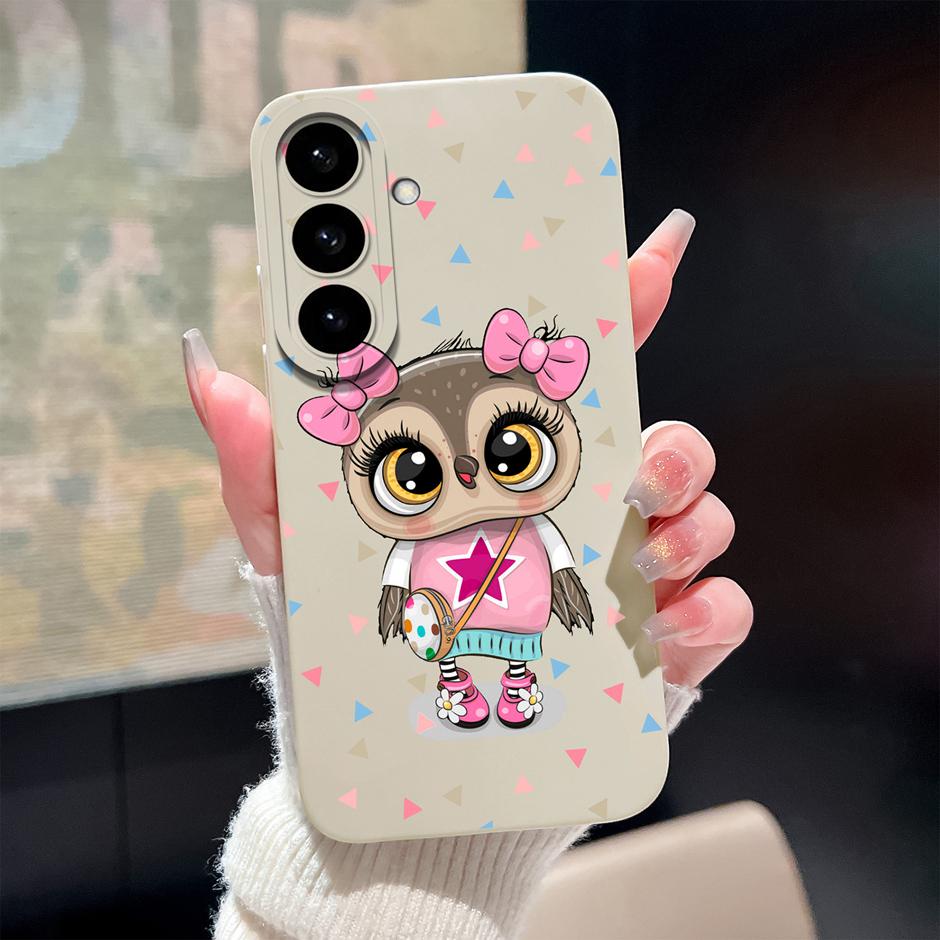 Hülle Für Samsung Galaxy S26 Plus Ultra Cartoon Blumenmuster Silikon Schutzhülle Für SamsungGalaxyS26 Plus S26Ultra Funda
