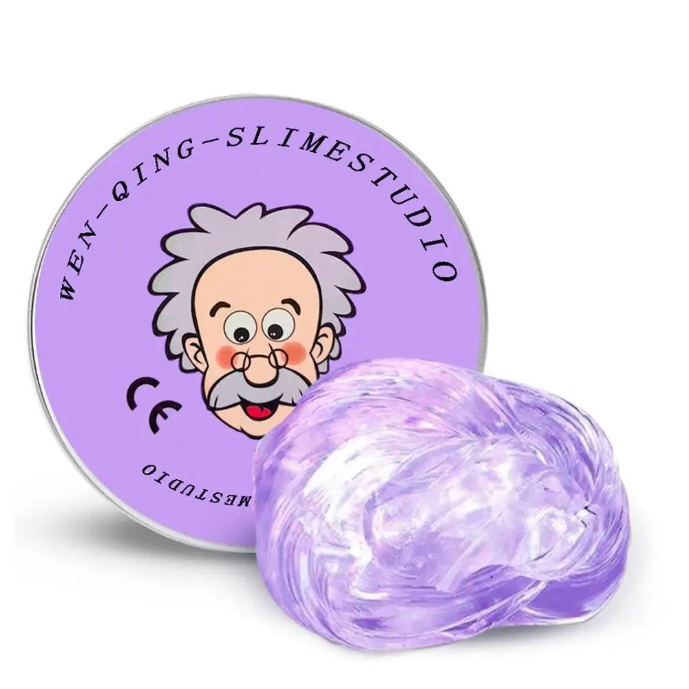 **Reusable Putty Liquid Crystal Bouncy Slime Toy Set Kid Safe Mud Stress Relief Toys Color Clay Handmade Diy Handgum Playdough