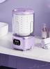 Wireless Portable Mini Wash and Dry Machine - Large Capacity for Underwear, Panties, and Socks, No Installation Needed
