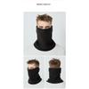 Outdoor warm scarf fleece ski mask fleece riding windproof hat drawstring thickened scarf cover autumn and winter