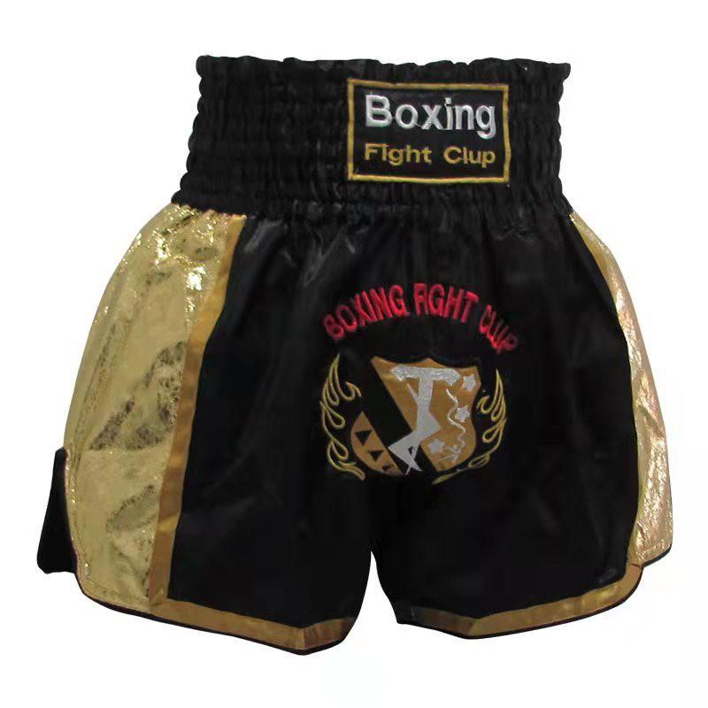 Breathable Muay Thai Shorts Cycling Jersey Training Martial Arts Combat Sports Wear Men Women