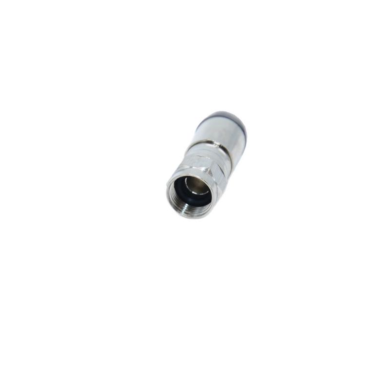 RG6 All-Copper Compression F-Connector (10-pack)