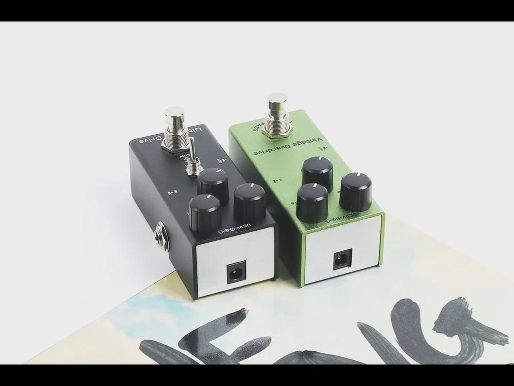 Compact Electric Guitar Effects Pedal: 10 Effects Including EQ, Distortion, Overdrive, Fuzz, Chorus, Simulation & Delay.