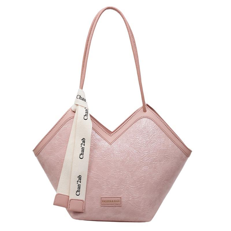 

Сумка-тоут большой вместимости, Новая сумочка, Сумка через плечо для поездок на работу, Сумка для поездок на работу розовый