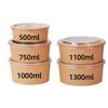 Dingbai Kraft Disposable Food Containers