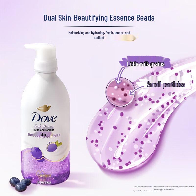 Dove Lime Berry Coconut Milk Essence Body Wash