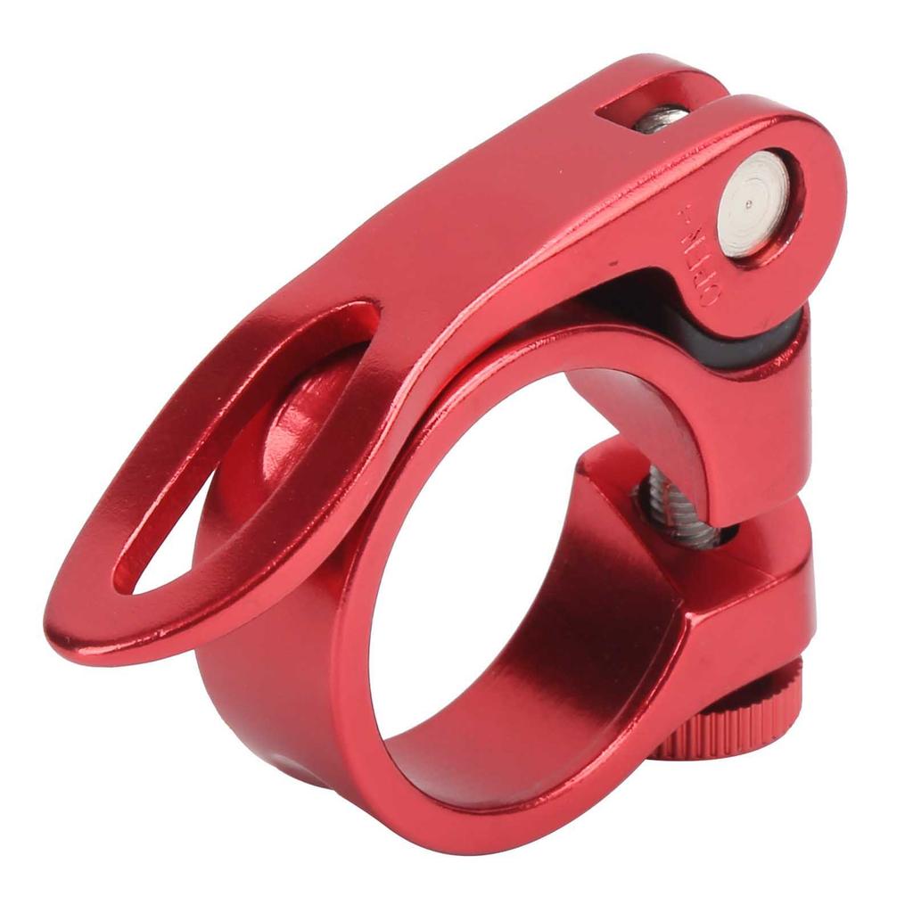 Aluminum Alloy Quick Release Seat Clamp for Road and Mountain Bicycle for XTC68 31.8mm(Red )