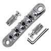 Guitar Roller Bridge with Studs,Allen Wrench Replacement Electric Guitar Part Accessory for LP Style 4-String Guitar