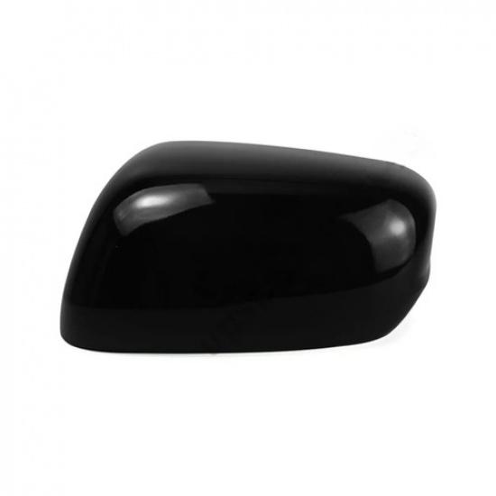 Black Left Driver Side Car Rearview Mirror Cap Cover For Honda Fit/Jazz 2009-13