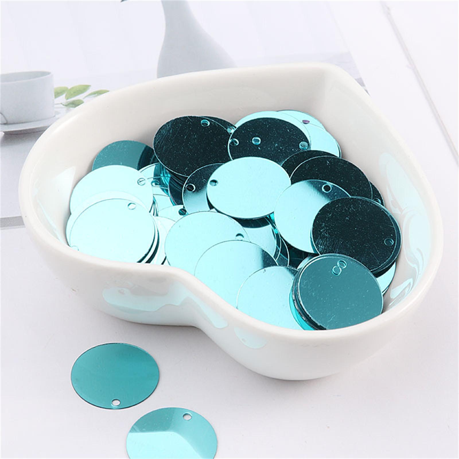 

10г(250pcs)/Упаковка конфетные блестки 10 мм ПВХ россыпью блестки плоские Artesanatos фурнитура швейная свадебная ремесло одежда DIY аксессуары One Size небесно-голубой