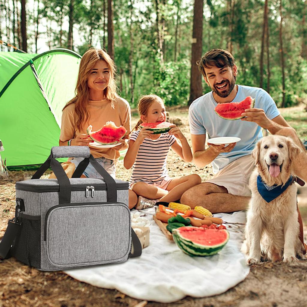 Roleness Cold Large Cooler 3 Layer Lightweight Cooler Water Lunch Storage Great for Sports Cherry Blossom Fishing Bag, Capacity, 30L, Bag, Insulation,