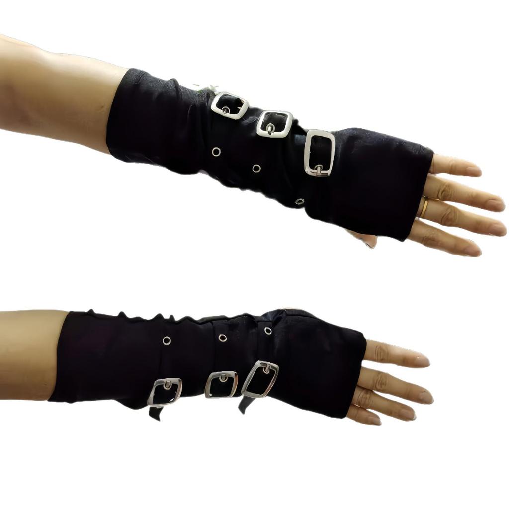 Dark Punk Millennium Hot Girl Cosplay Wristbands & Gloves