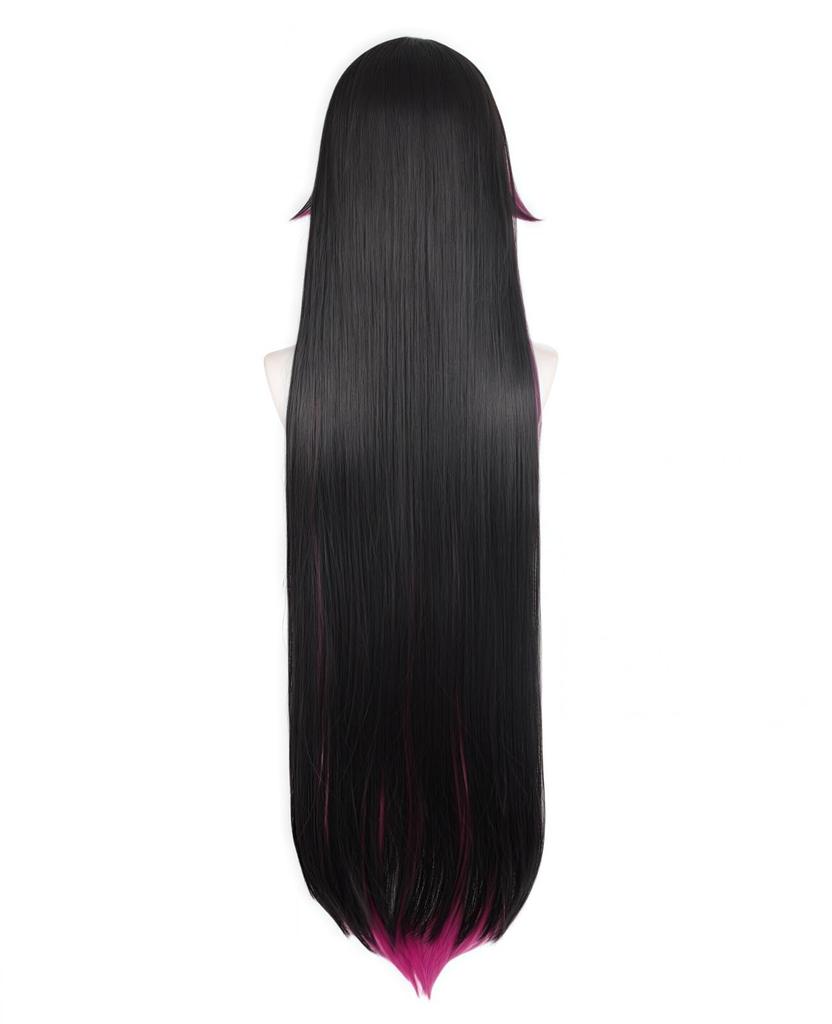 NOKIJP Colombina Moon Girl from Genshin Smooth and Easy to Genshin Impact Snezhnaya Third Place Enforcer Girl Wig, Impact, Cosplay, Heat-Resistant