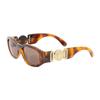 Versace Fashion Irregular Frame Sunglasses Unisex Sunglasses O4361HAVAN