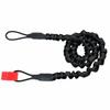 Coiled Paddle Leash Nylon Strap Anti-Slip for Canoeing, Fishing Trips, Anglers