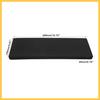 400x150x20mm 2pcs Car Garage Wall Guard Door Bumper Protector Anti Collision Waterproof Black Auto Replacement Parts