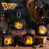 Halloween Dekoration Handgehaltene Kürbis Party Geschenkbox Multifunktionale Schreibtisch Dekoration Requisiten Halloween Retro Laterne Ornament