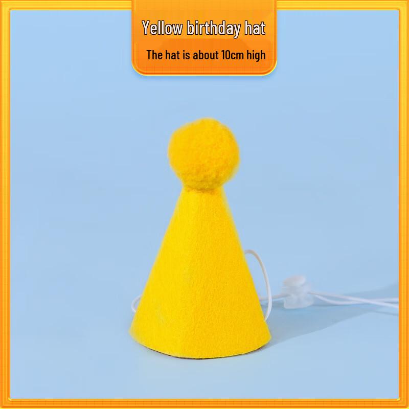 Pet Birthday Hat Set