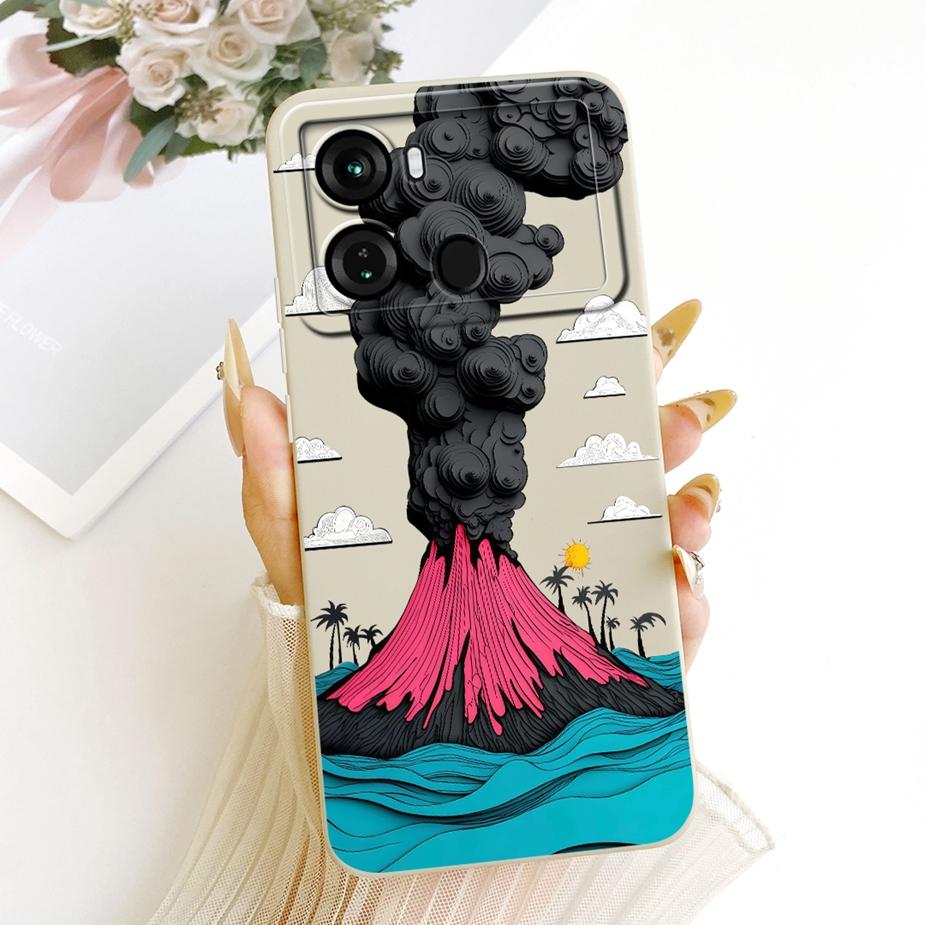 For Itel P40 Plus Case P683L Cute Rabbit Cartoon Cover Soft Silicone Phone Case For Itel P40 P 40 ItelP40 P40+ Back Cover Fundas