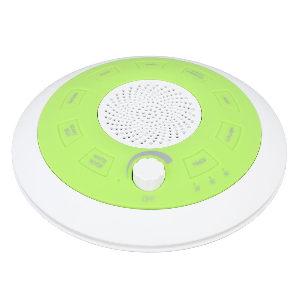 Baby Sound Machine Multipurpose Simulation 8 Sounds USB Rechargeable Automatic Off Timer Portable White Noise Machine