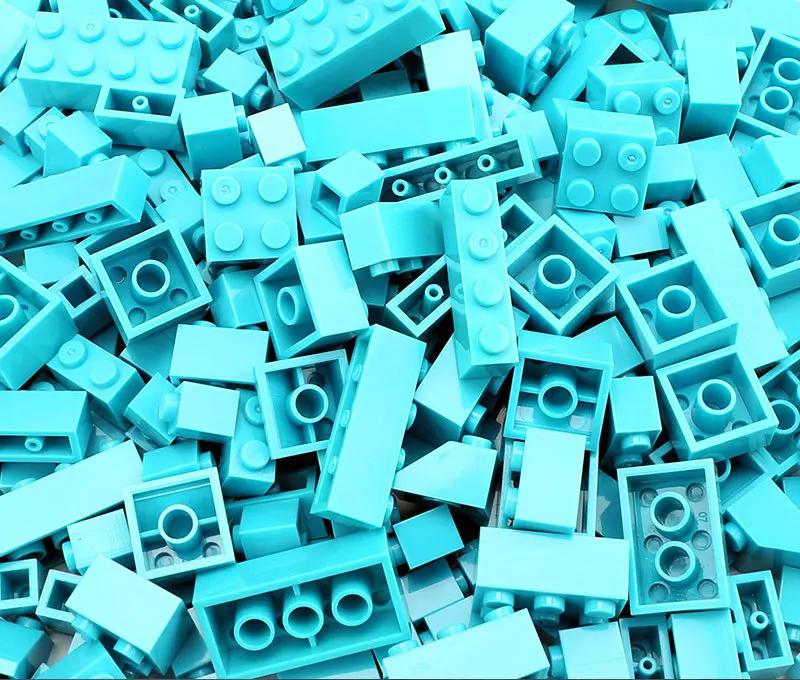 1KG Building Blocks Lot Pack City Classic Bricks Sorted By Color Bricks Block Plate Creative Toy