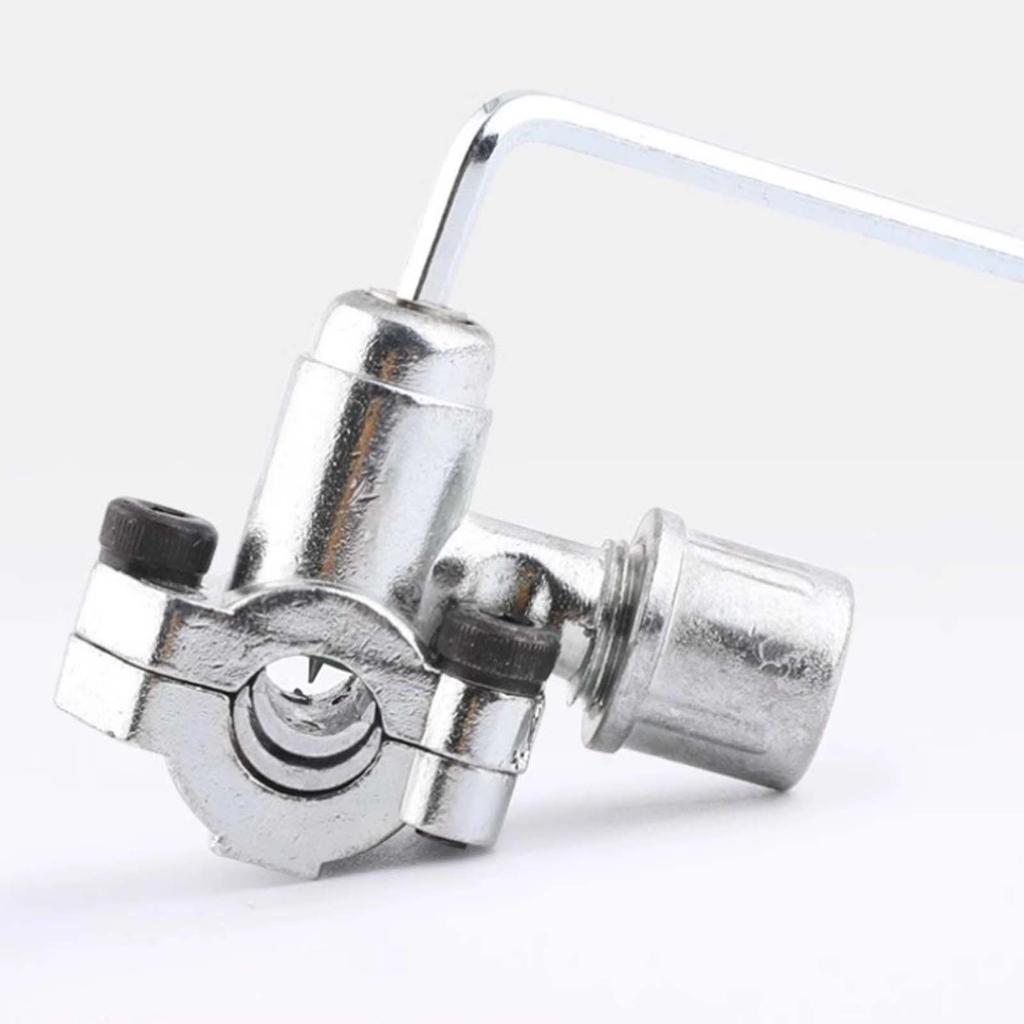 Refrigerator Freezer Needle Valve Welding Tool, Zinc Alloy Refrigerant Charging & Leak Repair Filling Valve for Copper Tube