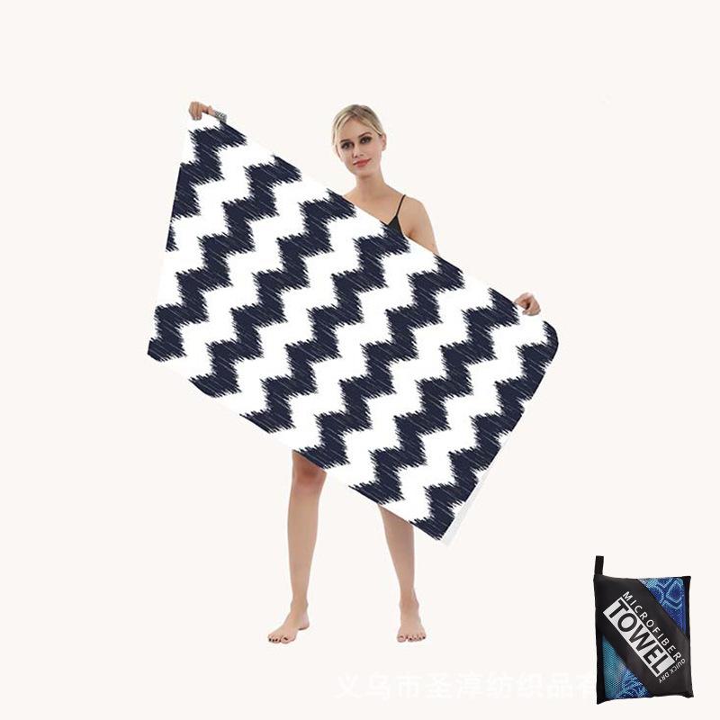 Mikrofaser Strandtuch-Sandfreie Handtücher sind Schnelltrocknend Leicht Super Saugfähig-Perfekte Pool Reise Kreuzfahrt Camping Essentials