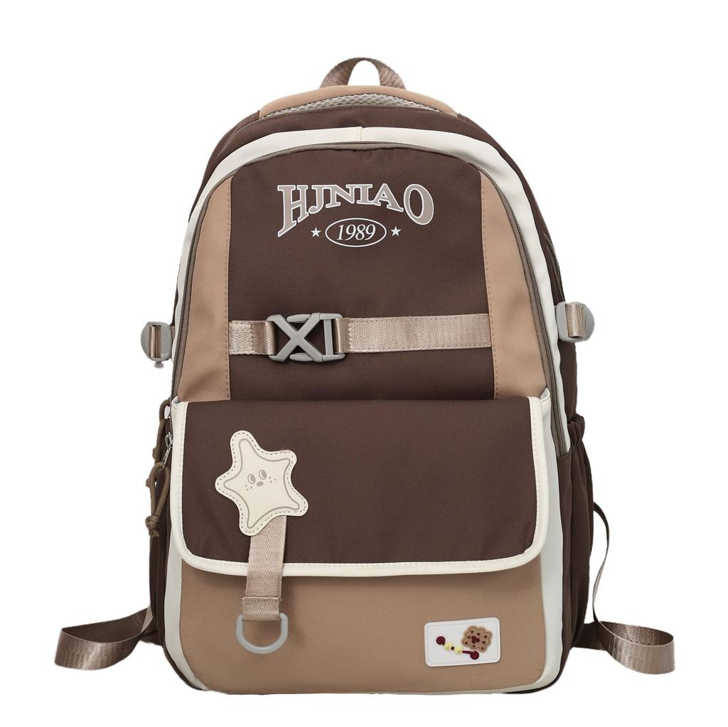 Large Capacity Backpack New College Style College Students Women's Casual Schoolbag Fashion Travel Junior High School Students